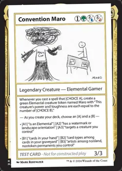 MTG | Convention Maro (Playtest) | (NM) Mystery Booster 2 (MB2) - Image 1