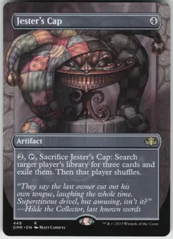 Jester's Cap (Borderless) R Dominaria Remastered 449 Near Mint - Image 1