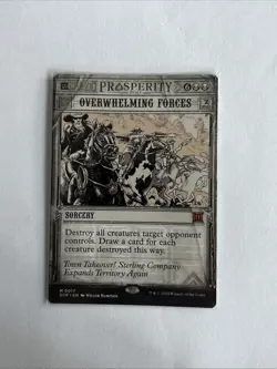 Overwhelming Forces Outlaws of Thunder Junction: Breaking News Regular - Image 1