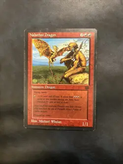 Magic The Gathering Nalathni Dragon 1994 mtg - Image 1