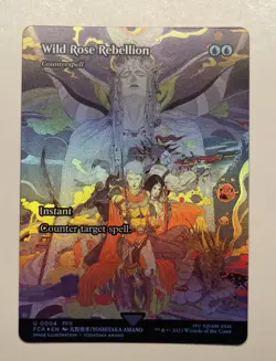 MTG Wild Rose Rebellion - Counterspell Final Fantasy: Through the Ages Foil - Image 1