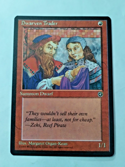 MTG Dwarven Trader Homelands Regular Common - Uncirculated - Image 1