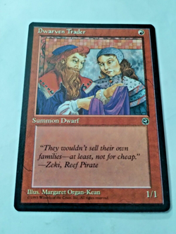 MTG Dwarven Trader Homelands Regular Common - Uncirculated - Image 2