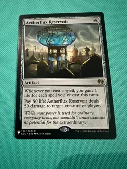 Aetherflux Reservoir - The List - MTG - Magic the Gathering - Image 1