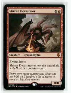 Shivan Devastator 143 Dominaria United DMU MTG Magic - Image 1