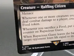 Rapacious Guest (Extended Art) Commander: the Lord of the Rings: Tales of... - Image 2