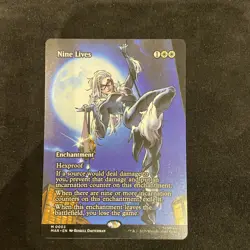 Nine Lives - 0003 Regular (Borderless) Marvel Eternal Legal NM MTG MAR - Image 1