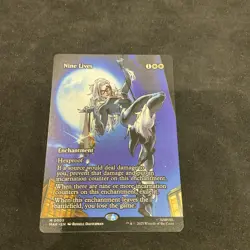 Nine Lives - 0003 Regular (Borderless) Marvel Eternal Legal NM MTG MAR - Image 2