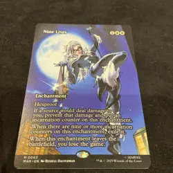 Nine Lives - 0003 Regular (Borderless) Marvel Eternal Legal NM MTG MAR - Image 3