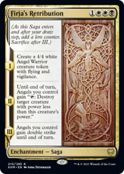 4x Firja's Retribution NM-Mint, English Kaldheim MTG Magic - Image 1