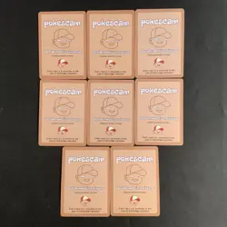 8 Lot 2025 Pokemon Pokescam custom cards Pack with Eevee (English) - Image 2