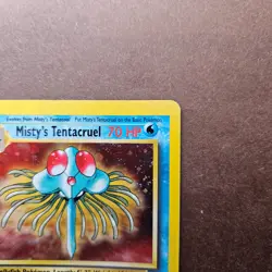 Misty's Tentacruel 10/132 Pokemon Gym Heroes Holo Rare Card - LP - Image 3