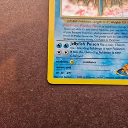 Misty's Tentacruel 10/132 Pokemon Gym Heroes Holo Rare Card - LP - Image 4