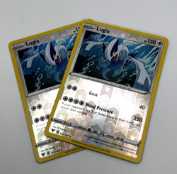 Lugia Reverse Holo 132/185 2x x2 Rare Pokemon Cards Vivid Voltage 2020 LP - Image 1