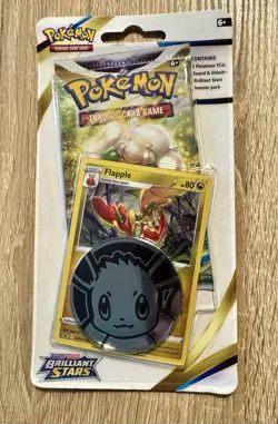 Pokemon Sword & Shield Brilliant Stars Checklane Packs Blister Booster- Sealed - Image 1