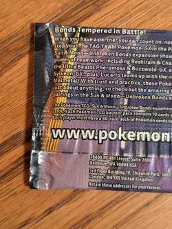 POKEMON TCG - UNBROKEN BONDS - BOOSTER PACK (1x Pack) BRAND NEW SEALED RARE - Image 4