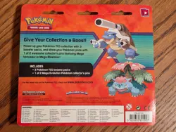 Pokemon 2016 XY 3 Pack Blister with Mega Blastoitse Pin (Two Evolutions Packs) - Image 2