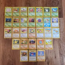 Near Complete Jungle Set Pokemon Cards Lot TCG WOTC - Image 1