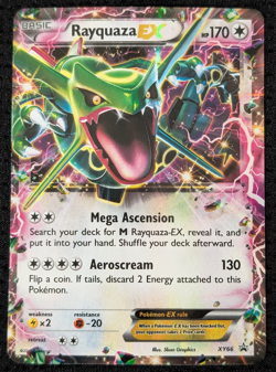Pokemon Rayquaza EX XY66 Promo NM - Image 1