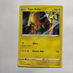 Tapu Koko - 061/189 - Darkness Ablaze - Pokemon TCG Holo Rare - Image 1