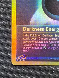 English Darkness Energy 93/109 EX Ruby and Sapphire - Holo Rare NM - Pokemon TCG - Image 5