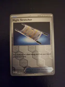 Night Stretcher Shrouded Fable Reverse Holo Uncommon 061/064 Pokemon English NM - Image 1
