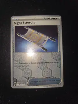 Night Stretcher Shrouded Fable Reverse Holo Uncommon 061/064 Pokemon English NM - Image 2