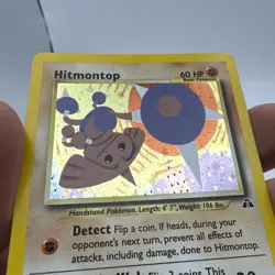 Hitmontop 3/75 Holo Neo Discovery Pokemon TCG (LP) - Image 3