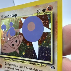 Hitmontop 3/75 Holo Neo Discovery Pokemon TCG (LP) - Image 4