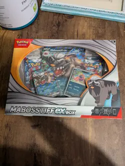Pokemon Mabosstiff EX Box New Sealed - Image 1