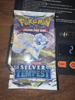 Weighed 21.47g Pokemon SILVER TEMPEST Booster Pack 🔥 Factory Sealed Heavy F4 - Image 3