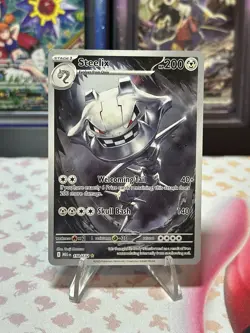 Steelix Illustration Rare 150/132 Pokemon TCG Mega Evolution MEG EN NM/M - Image 1