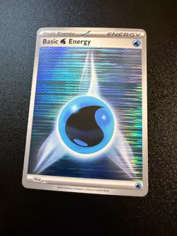 Basic Water Energy [Holo] #19 Pokemon Scarlet & Violet Energy - Image 1