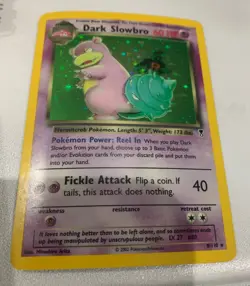 Dark Slowbro Holo 8/110 Legendary Collection WOTC Unlimited Pokemon TCG 2002 - Image 1