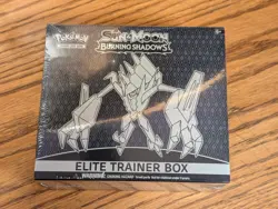 Pokemon Sun & Moon TCG Burning Shadows ETB Elite Trainer Box SEALED (8 Packs) - Image 1