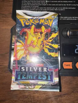 Super Heavy! 21.90g Pokemon SILVER TEMPEST Booster Pack 🔥 Factory Sealed F3 - Image 3