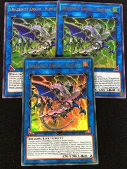 Yugioh Dragunity Knight Romulus RIRA-EN098 ULTRA x3 (NM) One is 1st - Image 1