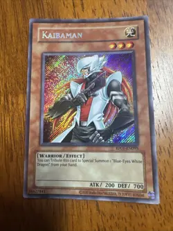 Yugioh 1x Kaibaman Secret Rare RP01-EN095 Retro Pack 2020 Date Reprint NM - Image 1