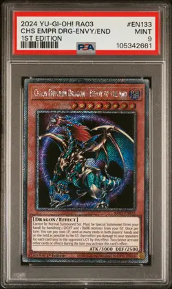 2024 1ST ED #EN133 CHAOS EMPEROR DRAGON - ENVOY OF THE END PSA 9 - Image 1