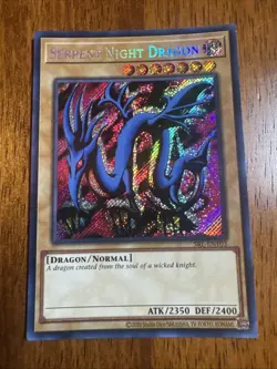 Yu-Gi-Oh Serpent Night Dragon Secret Rare 25th Anniversary SRL-EN103 Pack Fresh - Image 1