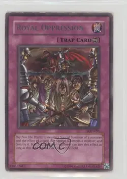Royal Oppression Unlimited YuGiOh Legacy of Darkness #LOD-091 2003 - Image 1
