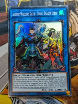 Ancient Warriors Oath - Double Dragon Lords ROTD-EN048 Super Rare - Image 1