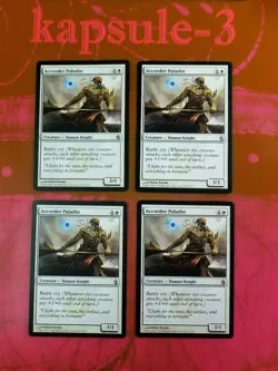 4x Accorder Paladin | Mirrodin Besieged | MTG Magic The Gathering Cards - Image 1