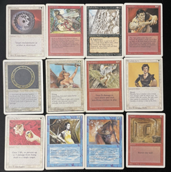 Vintage MTG Lot: 1993-1995 12 Cards - Played - Magic The Gathering - Image 1