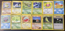 (12) WOTC Old Pokemon Card Lot - LP/MP - Rare and 1st Edition - Vintage Cards - Image 1