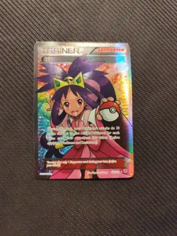Iris 101/101 2013 waifu Pokemon card tcg Plasma Blast Near Mint Full Art english - Image 1