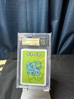 CGC 10 Pristine! Bulbasaur Old Maid 2019 Japanese Pokemon Card - Image 1