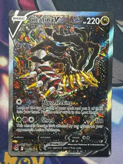 Giratina V Alt Art #186/196 SWSH Lost Origin Holo Pokemon Card TCG Near Mint 💎 - Image 1