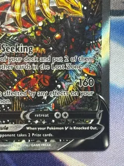Giratina V Alt Art #186/196 SWSH Lost Origin Holo Pokemon Card TCG Near Mint 💎 - Image 4