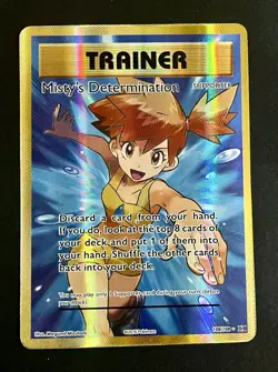 Misty's Determination Full Art Trainer Card Holo 108/108 XY Evolutions 2016-NM - Image 3
